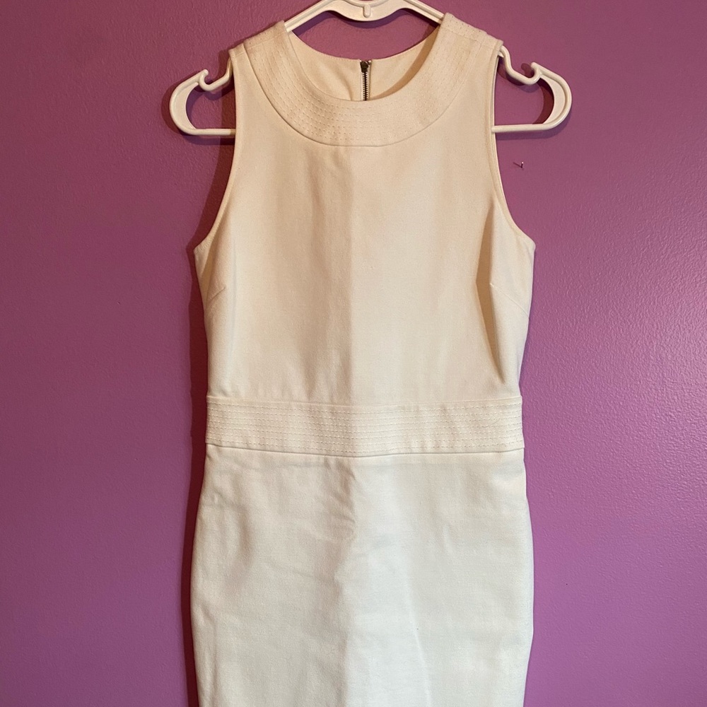 Banana Republic White Business Dress